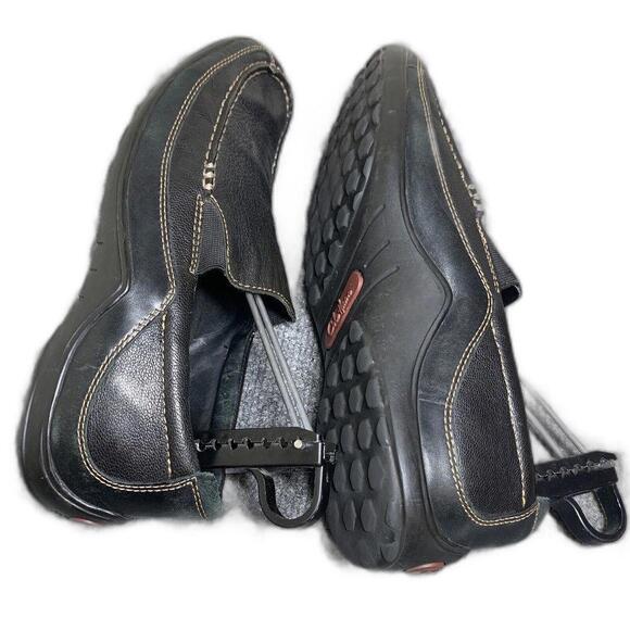 Cole Haan C03557 Tucker Venetian Men Black Driving Leather Slip On Size 8W - Picture 6 of 10